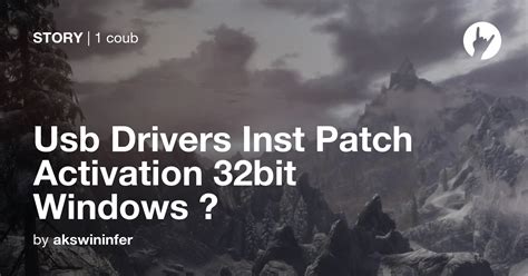 Usb Drivers Inst Patch Activation 32bit Windows ☑ Coub