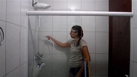 Lavando Meu Banheiro Que Tem Contact Na Parede Youtube