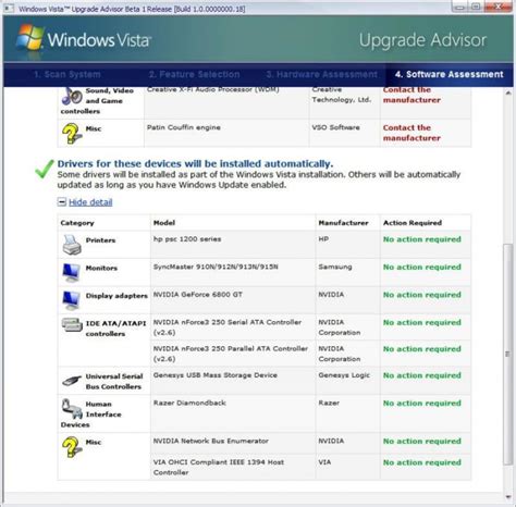 Windows Vista Upgrade Advisor Tải Về
