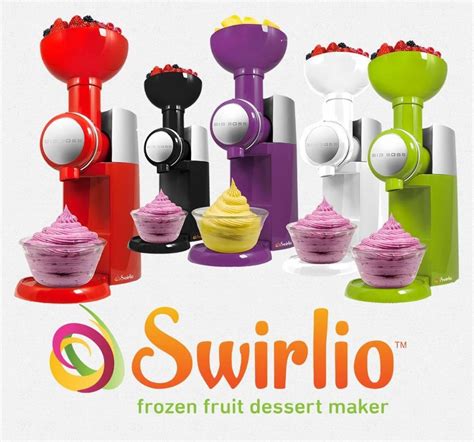 Big Boss Swirlio Frozen Fruit Dessert Maker Fruit Ice