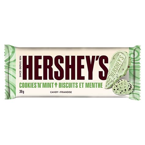 Hersheys Chocolate Bar Cookies N Mint 39g London Drugs