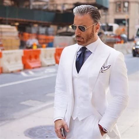 Men Suit White Linen Suits Linen Summer Suits 3 Piece Etsy