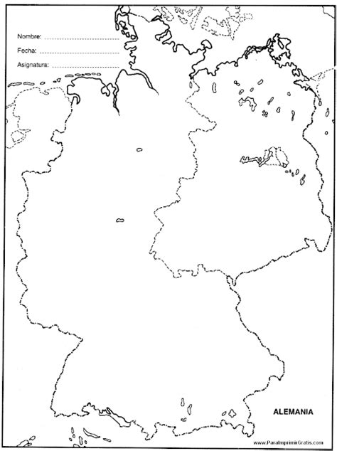 Alemania Mapa Para Colorear Imagui Vrogue Co