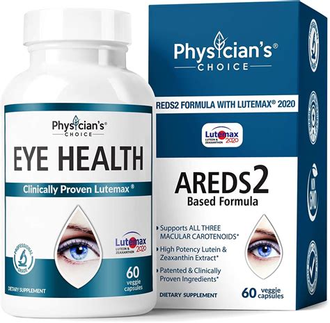 Areds 2 Eye Vitamins W Lutein Zeaxanthin And Bilberry Extract