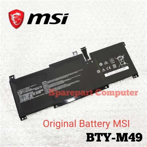 Promo Baterai Battery Msi Modern 14 B10mw B11mou B11mw Prestige 14 Bty