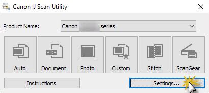 • finally, after tapping on the tab, it'll immediately begin downloading ij scan utility on • in the beginning, attend the documents scan settings page within the canon ij scan utility software. Canon Knowledge Base - Set the Document Scan Settings Within IJ Scan Utility on Windows