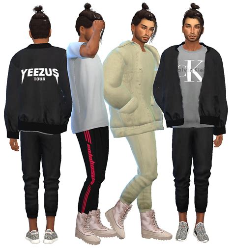 Menswear Collection No 1 By Simsrunway Sims 4 Men Clothing Sims 4
