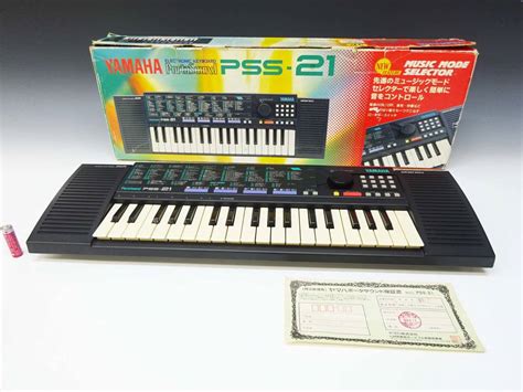 動作確認済み ヤマハ Yamaha Portasound ポータサウンド Pss 21 エレクトロニックキーボード ピアノ 箱付き 楽器中古
