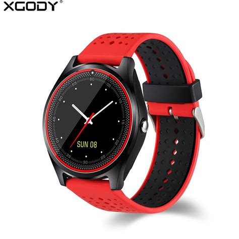 Xgody V9 Smart Watch With Sim Card Pedometer Sleep Fitness Tracker