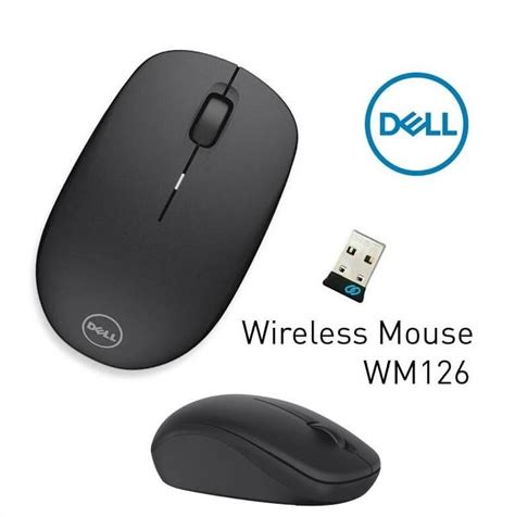 Dell Wireless Mouse Wm126 Black
