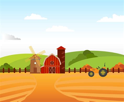 Farm Vector At Collection Of Farm Vector Free For