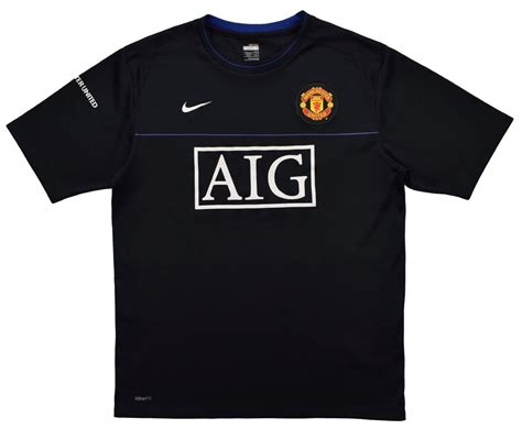 2008 09 Manchester United Shirt L Boys Football Soccer Premier