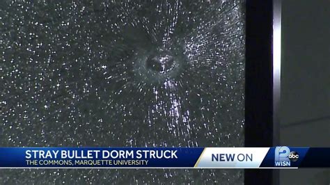 Stray Bullet Hits Marquette Dorm Youtube
