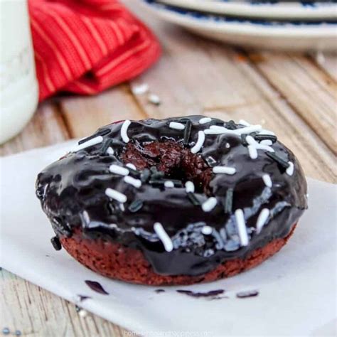 Baked Chocolate Donut Recipe Chocolate Buttermilk Donuts