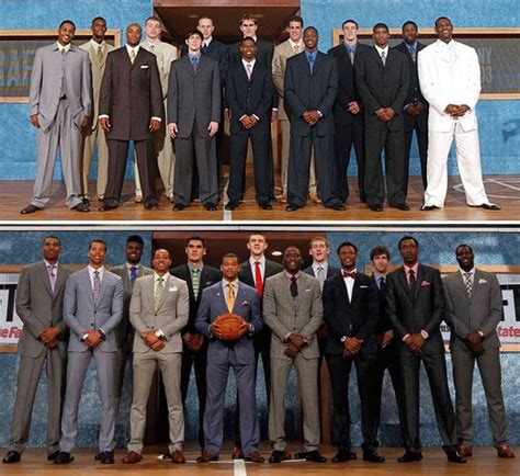 The Style At The NBA Draft 2013 Vs 2003 Suit Fashion Nba Fashion