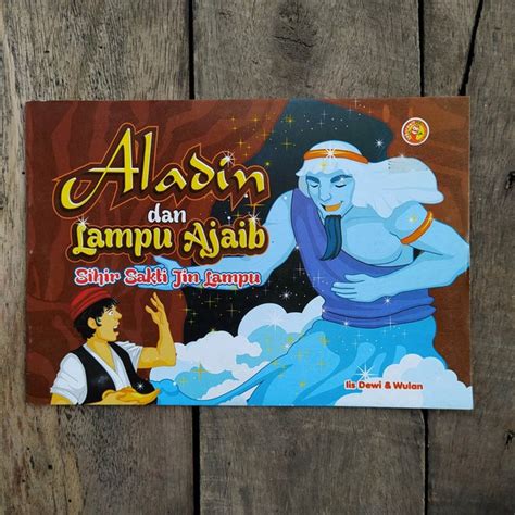 Jual Dongeng Aladin Dan Lampu Ajaib Sihir Sakti Jin Lampu Full Color