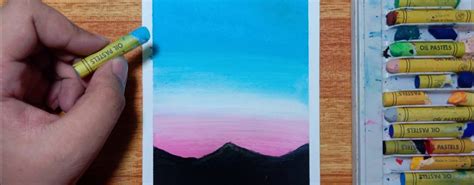 Easy And Simple Oil Pastel Drawing For Beginners Step By Step