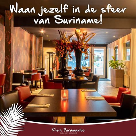 Surinaams Restaurant Klein Paramaribo Wint Horecaprijs In Nederland