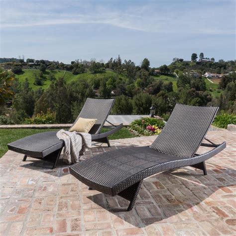 Noble House Toscana Multi Brown 2 Piece Wicker Outdoor