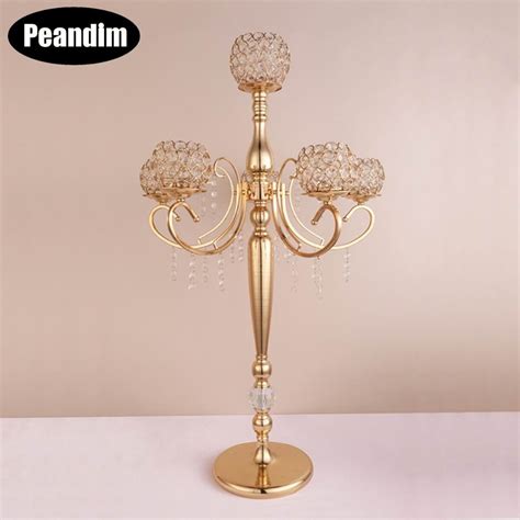 Buy Peandim Wedding Table Centerpiece 84cm Tall 5 Arms