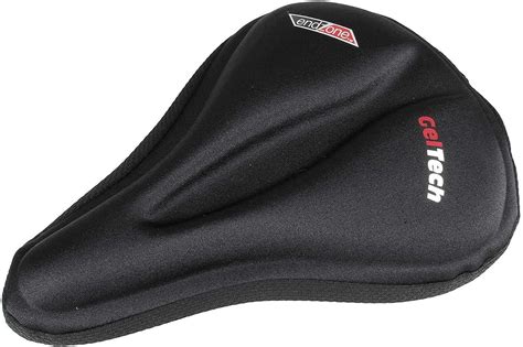 Velo Endzone Soft Mtb Saddle Bike Gel Seat Cover Size 280 254 X 203 178mm Sports