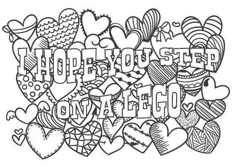 Dirty Word Coloring Pages Coloring Pages