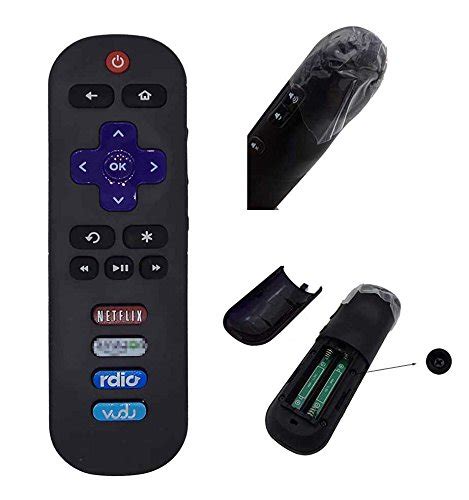 New Rc280 Remote Control Replacement For Tcl Roku Smart Tv 2014 And