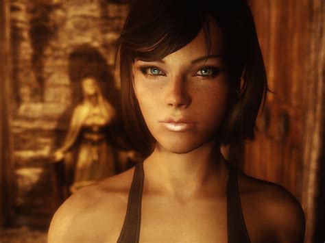 The Elder Scrolls V Skyrim Female Character Hd Desktop Wallpaper