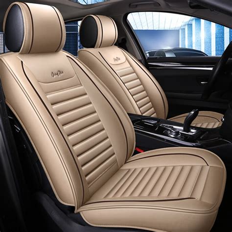 Breathable Leather Car Seat Cover For Bmw X1 X3 X4 X5 G30 E30 E34 E36