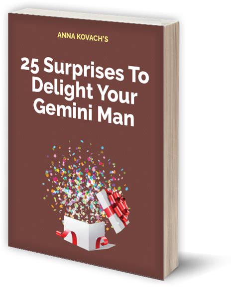 Gemini Man Secrets By Relationship Astrologer Anna Kovach Books