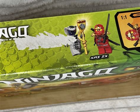 Lego Ninjago 9441 Kais Blade Cycle 9441 Box And Instructions Incomplete