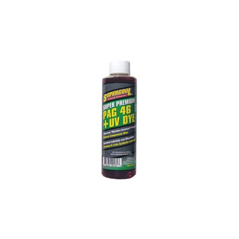 Supercool Pag Oil 46 Viscosity W Uv Dye 8 Oz 9282812 Pep Boys