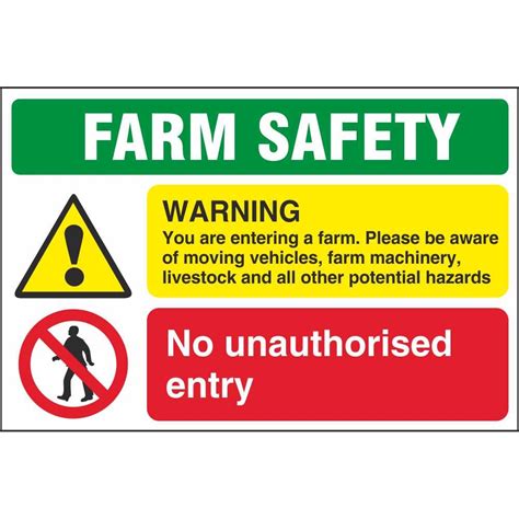 Farm Safety Warning You Are Entering A Farm Notice Safety Signs Ireland