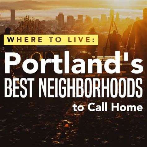 Where To Live Portlands Best Neighborhoods To Call Home Cheap