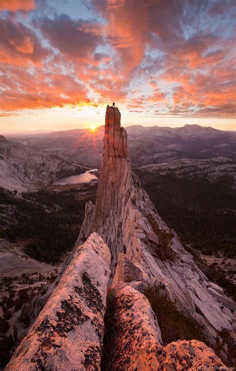 Eichorn Pinnacle Sunset Yosemite National Park
