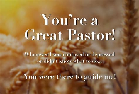Pastor Appreciation Short Quotes Positive Quotes