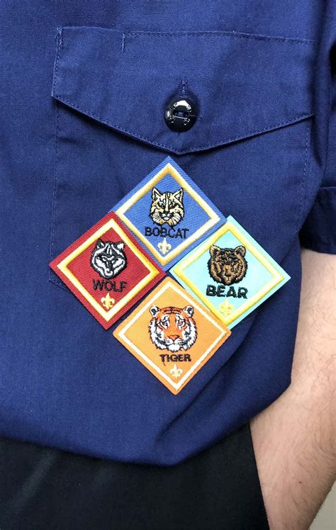 Cub Scout Uniform Patches