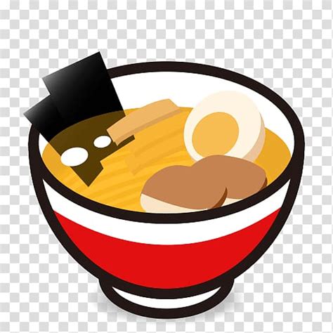Ramen Emoji Anime Midwest Food Noodle Emoji Transparent Background Png