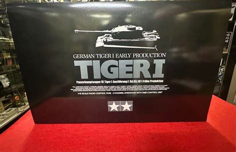 Tamiya Rc German Tiger I Dmd Mf Full Option Kit Tank Kit