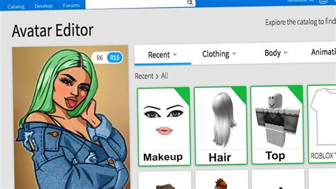 Making Kylie Jenner A Roblox Account Youtube