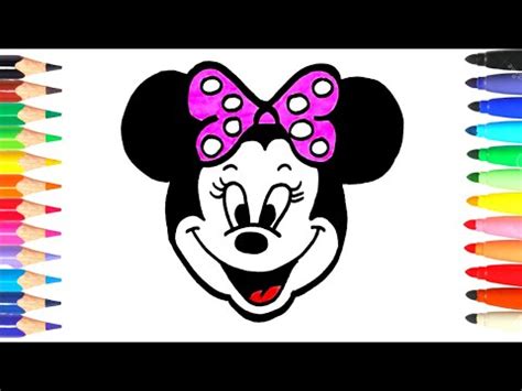 COMMENT DESSINER MINNIE MOUSE Easy Drawings Dibujos Faciles