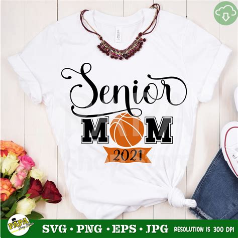 Basketball Mom Svg Senior Mom Basketball Svg Senior Mom 2021 Etsy Uk