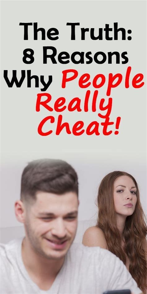 The Truth 8 Reasons Why People Really Cheat Marriage Life Relationship Love Advice Why