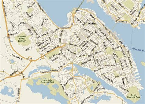 Halifax Haritası Ve Halifax Uydu Görüntüleri