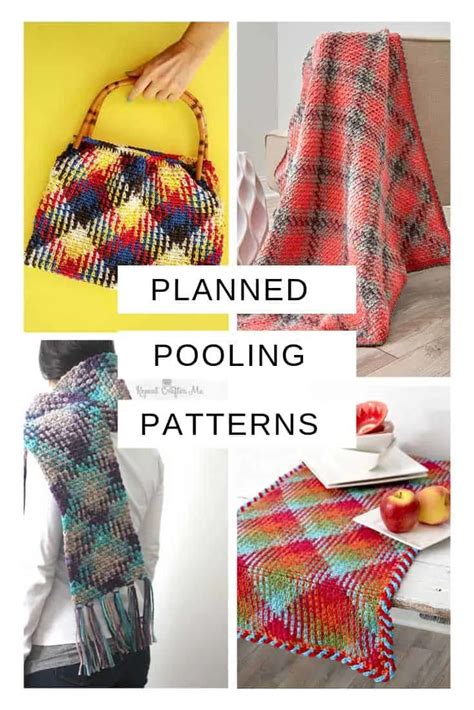 Planned Pooling Crochet Patterns To Create A Cool Argyle Effect