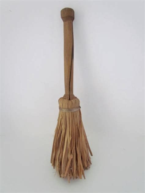 Small Shaved Broom Art Antiques Michigan