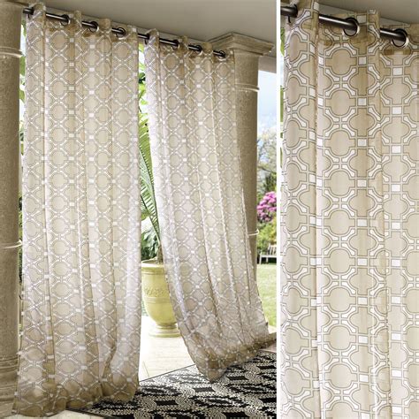 Indoor Outdoor Curtains Homesfeed
