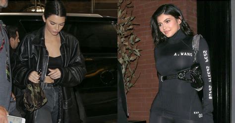 Kylie Jenner Alexander Wang Look In NYC POPSUGAR Fashion