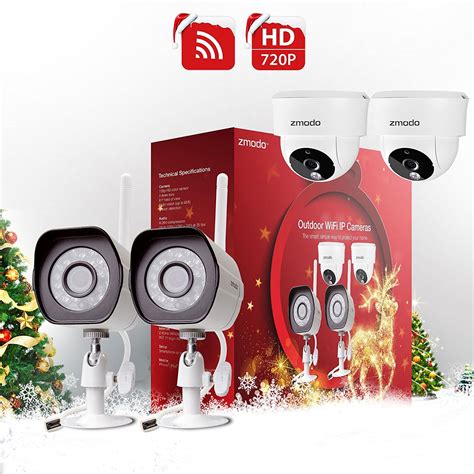 Maybe you would like to learn more about one of these? Zmodo HD Wireless Night Vision Home Video Security Camera System 2 Outdoor 2 Indoor… | Best home ...