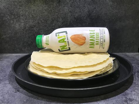 Jai testé les crêpes au lait d amande